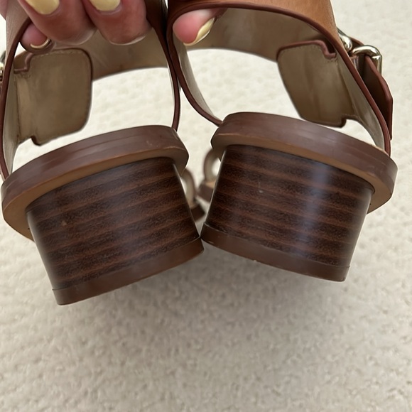 Sam Edelman Brown Sandals with Silver Buckle - Picture 8 of 14